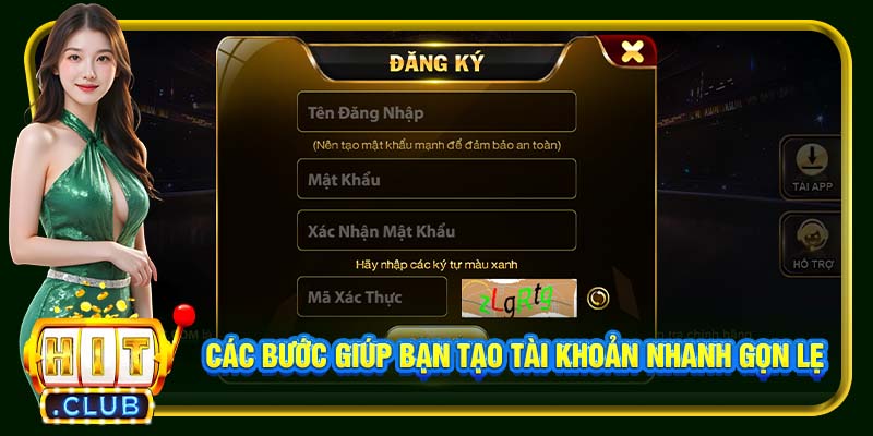 Các bước giúp bạn tạo tài khoản nhanh gọn lẹ