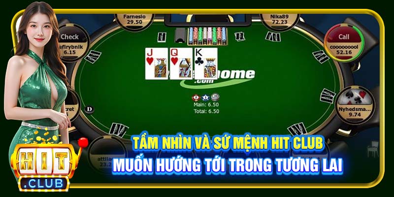Tầm nhìn và sứ mệnh Hit club muốn hướng tới trong tương lai